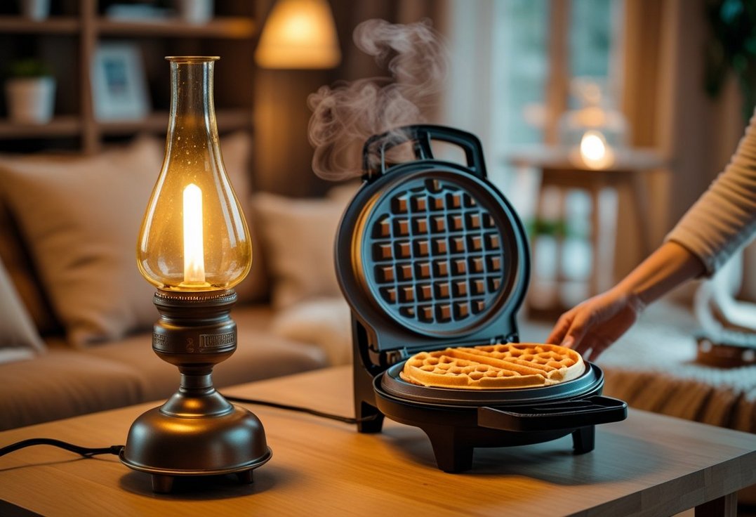 Skab hygge med olielamper og vaffeljern tilbud online Skab hygge med olielamper og vaffeljern tilbud online